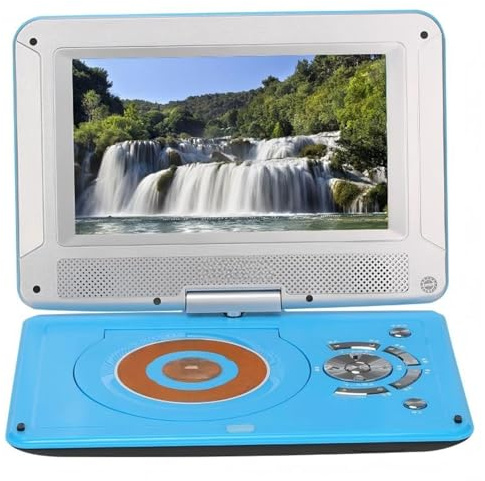 Mobil DVD-spelare, 13-tums engelskspråkiga DVD-spelare 9-tums inlärningsmaskin for intern skärm Bärbar Visual EVD-skivspelare hög upplösning