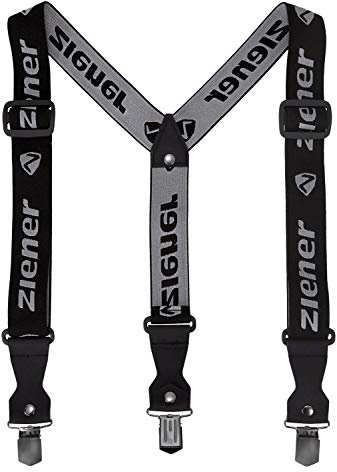 Ziener Braces Clip, Black, S