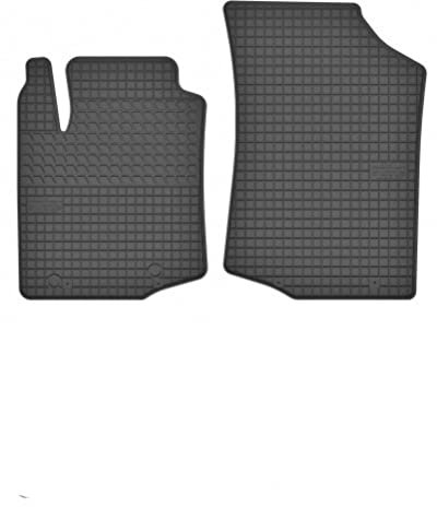 edecor Gummifussmatten Automatten Gummimatten Gummi Fußmatten für Toyota Aygo II ab Bj. 2014 VORNE