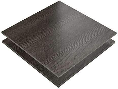 HPL Platte wetterfest | Fassadenplatte, Balkonplatte, Schichtstoffplatten | in 6mm, 8mm | VERSCHIEDENE FORMATE | TOP QUALITÄT MADE IN GERMANY (2 Stück | 20x30cm (8mm Stärke), Holzdekor Esche)