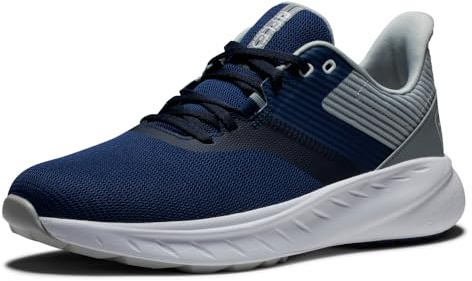 FootJoy Flex golfsko för män, Marinblå grå vit, 43 EU