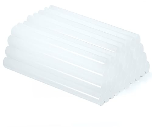 50pcs Hot Glue Sticks, 7mm x 150mm Refill Pack Glue Sticks for Standard-Sized hot-melt Glue Gun, Perfect for DIY Craft Projects and Sealing