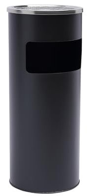KAPIPALA Standaschenbecher, Edelstahl Abfalleimer Mülleimer, Abfalleimer mit Lneneimer für draußen, 62 x 25cm