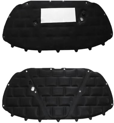 ZAPYVET For VW, for POLO 2011-2019, coussin d'isolation phonique de moteur de capot avant couverture insonorisée en coton tapis de coussin d'isolation thermique thermique Tapis isolant pour capot de v