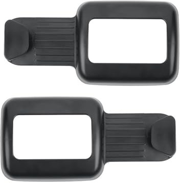 LHYUSHUN 2Pcs Backseat Seatbelt Holder Guide for Tesla Model Y,ABS Backseat Seat Belt Organizer,Anti-Scratch Rear Seat Belt Grabber for Tesla Model Y Accessories 2022
