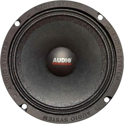 KIT SET PER AUDIO SYSTEM KF-7 KF7 1 midrange altoparlante da 16,5 cm 165 mm 6,5 di diametro, 150 watt rms e 300 watt max, 4 ohm, sensibilità 95 db auto, 1 pezzo