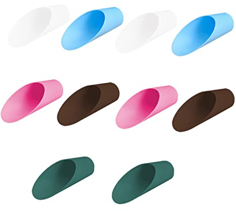 Toyvian 10pièces Mini Pelles Jardinage Plastique Résistant Outils Remplissage Sol Transplantation Plantes Succulentes Fleurs Potager Bonsaï