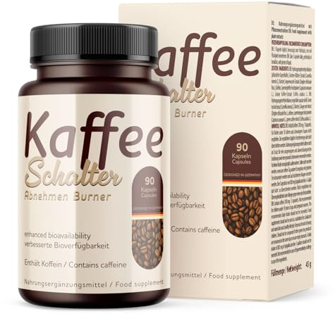 Kaffee Schalter Kapseln | Ideal begleitend für Ihr Ziel | Einfache Anwendung | Inhalt 90 Kapseln