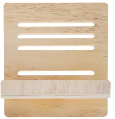 Mikikit Faltbarer Lesebuchhalter Multifunktionales Lesepult aus Synthetischem Material Tragbares Desktop für Schüler und Arbeitsbereich für Lernen und Arbeiten