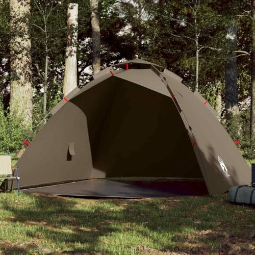 Ordellia Fisketält för 4 personer, olivgrönt med quick release-system, vattentätt popup-tält för camping, fiske, strand och utomhus, lätt kupoltält med regnskydd och myggnät