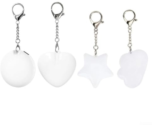 Luz recargable con sensor táctil para bolso, lámpara LED compacta para bolsos, mochilas, color blanco para mini bolsa de luz con cadena, ilumina espacios oscuros fácilmente (4)