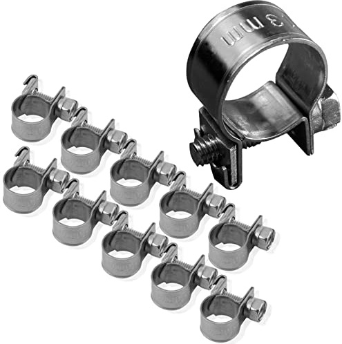 Super Heavy-Duty Edelstahl Schlauchschellen für Schlauchbefestigungen 6mm-20mm, vielseitig einsetzbar und langlebig(18-20Mm)