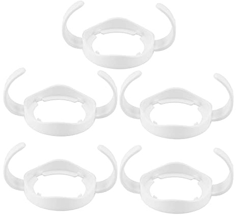Cisixin nappflaskhandtag 5 stycken babyflaskhållare matning flaskhållare baby nappflaska hållare