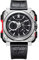 FEICE Eckige Herren Armbanduhr Mechanische Automatik Herrenuhr Saphirglas Schwarzes graviertes Zifferblatt Wasserdicht bis 10 ATM - FM507