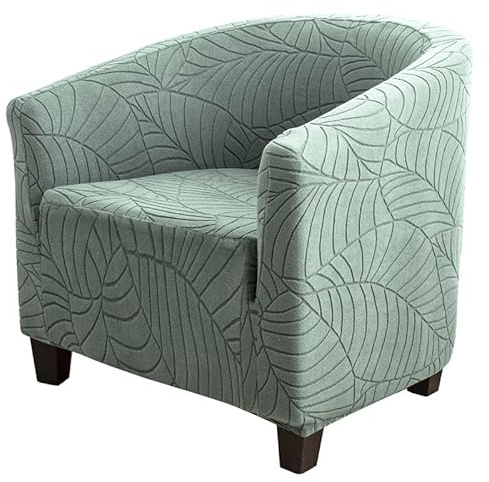 uyeoco Sesselhusse Sesselbezug Sesselschoner Sesselüberwurf Jacquard Elastisch Stretch Sofahusse Husse für Clubsessel Loungesessel Cocktailsessel (Color : #3, Size : 1pc)