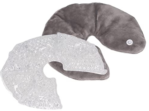 Brustpackung Hot Cold Compress Reduzieren Sie Schwellungen Schmerzen Hot Cold Stilleinlagen Mastitis Linderung Brustpackung Drüse Stillen Gel Pads(Grau)
