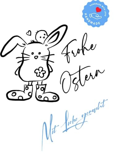 Stempel - Motivstempel - Ostern - Küken - Frohe Ostern