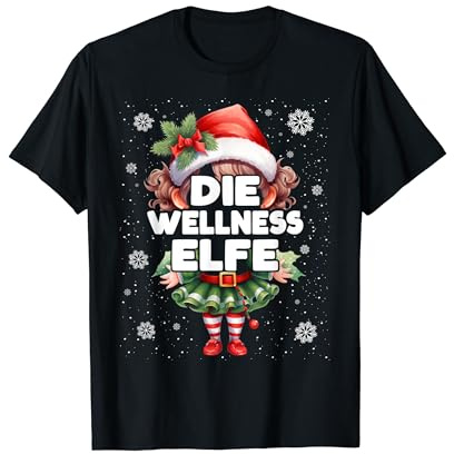 Wellness Elfe Weihnachten Elfen & Weihnachtselfen T-Shirt