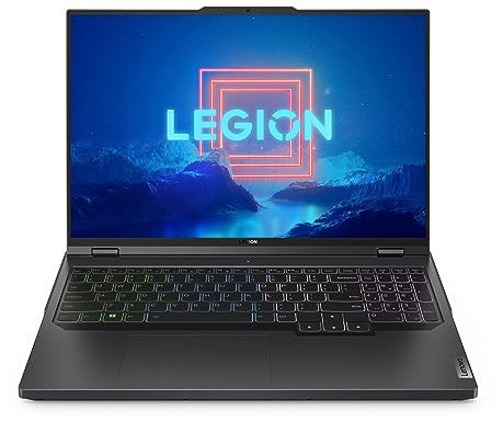 Lenovo Legion Pro 5 Gaming Laptop | 16 WQXGA Display | 240Hz | AMD Ryzen 9 7945HX | 16GB RAM | 1TB SSD | NVIDIA GeForce RTX 4060 TGP 140W | G-Sync | Win11 Home | QWERTZ | grau | 3 Monate Premium Care