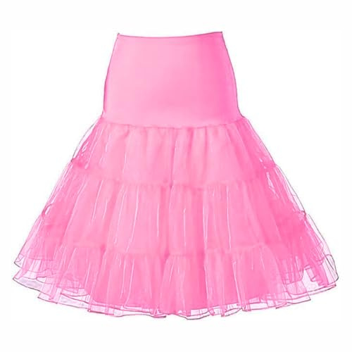 Marco Paul Petticoat Unterrock Retro Vintage Swing 1950er Rockabilly Halloween Kostüm Cosplay Slip Rock Petticoats