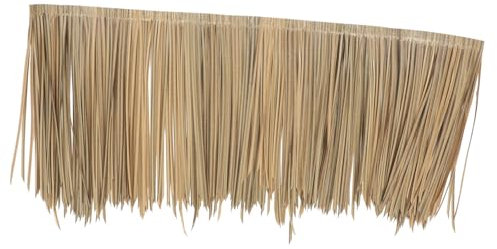 IWOWHERO Pezzi di simulati piante finte all'aperto coperture di grano artificiale muschio artificiale falso adornare tetto di artificiale tetto fai da te