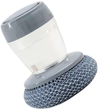 Efficiente Risciacquo Spazzola di Pulizia Pompe Detergente Setole Morbide Scrubber Per Superfici Delicate Lunga Durata Cucina Accessorio