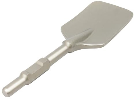 Burin Marteau Piqueur, Marteau et Pelle Électriques à Long Manche, avec Boîte de Rangement Burin, pour Creuser des Semis, Pelleter et Creuser des Tranchées