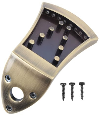 Mandoline Couchette Zinc Alloy 8 String Mandoline Pistedan avec vis pour musiciens professionnels Instrument de musique partie 20 mm Espacement de 8,8 mm d'épaisseur