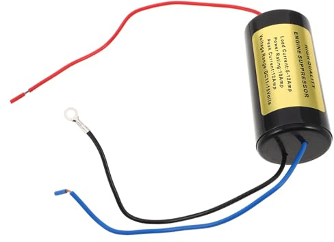 FUNNETOYU Amp Inline Automotive Power Filters for Car Audio Noise Reduction Car Radio Noise Filter Modifying Parts