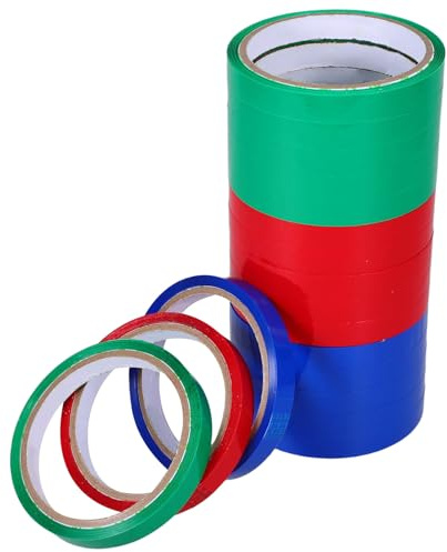 HOODANCOS 18 rouleaux Ruban Adhésif Scelleuse Sachet Ruban Étanchéité Alimentaire pour Fruits Légumes Emballage Sécurisé Usage Intensif