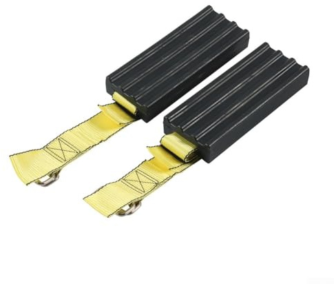 Lot de 2 chaînes de pneu à neige en polyuréthane pour la boue et le sable, antidérapant, kit de récupération de voiture