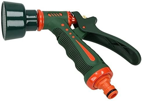 4U-Onlinehandel Gartenbrause Shower Metall Spritzbrause Spritzpistole für Gartenschlauch Spritzdüse