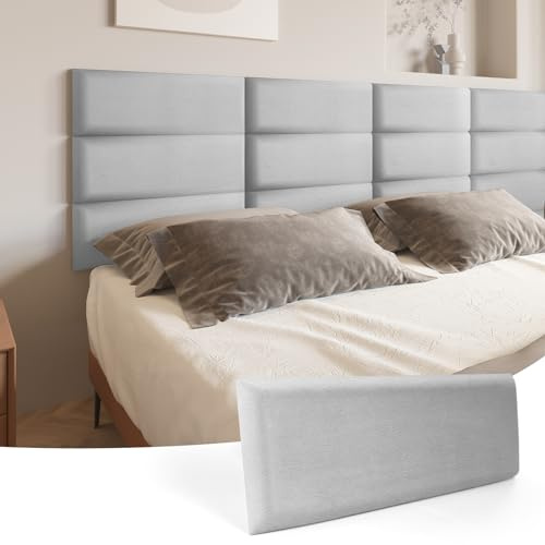 Art3d Kopfenden Selbstklebend Samt 6 Stück ‎Samtstein 60 x 25 cm