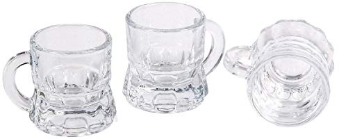 Alsino Party Schnapsgläser Shotgläser Pinnchen Trinkgläser Set aus Glas mit Henkel 2cl KG-61001, (24 Stück)