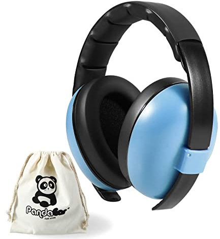 PandaEar Baby Ear Defender Kids Toddlers Childrens - Ear Protector - Ear Defender Autism Noise Cancelling Headphones for Kids Babies - Soundproof Baby Headphones for Airplane Sleeping