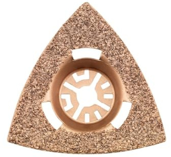 Metabo Plateau de ponçage triangulaire Classic, joints/spatule, HM, 78 x 78 mm, # 626971000