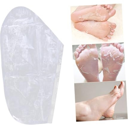 HAPINARY Fußpeelingmaske Hornhautentferner Für Glatte Füße Mit Lavendel Und Milchextrakt Sanft Und Effektiv Für Fußpflege Und Wellness