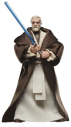 Star Wars La colección Vintage, Ben (OBI-WAN) Kenobi, Nueva Esperanza, Figura Premium de 9,5 cm