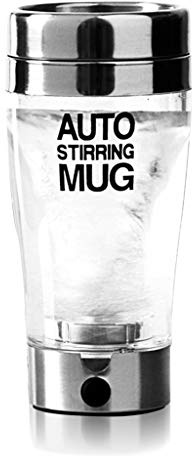 400ml Elettrico Proteina Shaker Cup Auto Shake Mixer Bottiglia di Bevanda Palestra Polvere Juicer Acciaio Inox Trasparente Caffè Miscelazione Tazza