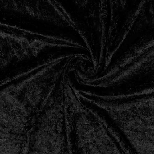 VmG-Store Tessuto in velluto panne 2m x 145cm per cucire NON venduto a metraggio velluto stretch lucido per tende tendaggi palcoscenico costumi vestiti abbigliamento tovaglia tessuto decorativo (001