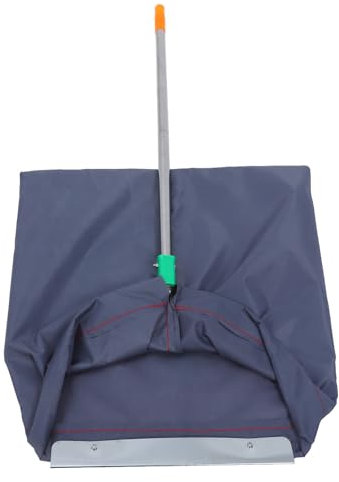 FRCOLOR Kehrschaufel Mülleimer Zusammenklappbarer Mülleimer Müllbeutel Für Mülltonnen Abfall Taschen Gartenrechen Müllschaufel Kehrschaufel Zum Sammeln Von Laub Rostfreier Stahl Dark Grey