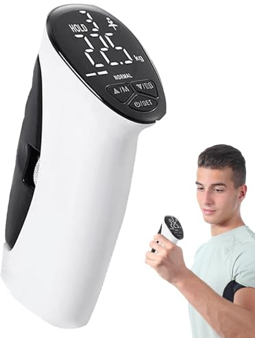 Misuratore Della Di Presa – Dinamometro Manuale Con Display A LED | Allenatore Per Valutazione Deella Forrza Di Presa | Strumento Digitale Per Test E Allenamento Della Dellla Mano E ’a