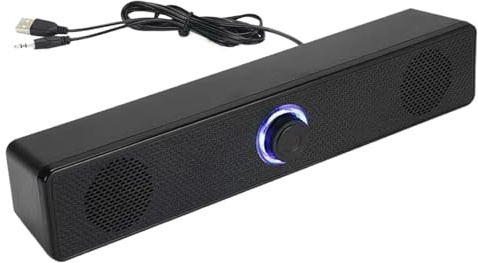 Xijobido Barre De Son pour Télévision, Volume Automatique Augmenté, Système Audio sans Fil avec Son Puissant Et Graves Profondes pour Télé Ordinateur Bureau Jeu PC Projecteur