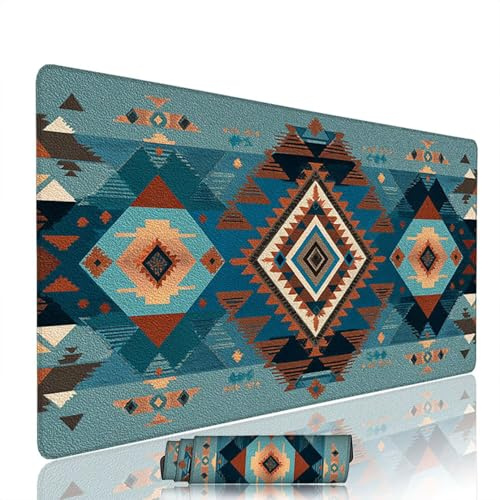 Tapis de Souris Abstrait sous Main Bureau Tapis de Souris Gaming XXL 700x400x3mm Mouse Pad Caoutchouc Œuf Canard Grand sous Main Gamer Accessoires PC Antidérapant et Imperméable, pour Clavier w-9197