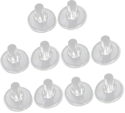 BAZEITFLOW 5 Paare Transparente Zehenschutz Pads für Sandalen und High Heels rutschfeste Gel zehenschoner Bequeme Flexible Zehenpolster zum Blasenschutz und Fußkomfort