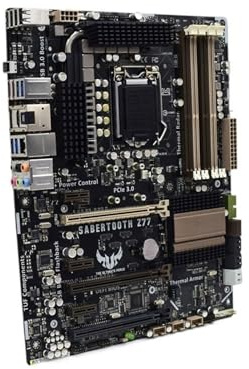 Placa Madre Placa Base Fit For ASUS Sabertooth Z77 Intel CPU Core I7 2600 3770 I5 3340 2500K I3 3240 Memoria 4xDDR3 LGA 1155USB3.0 ATX