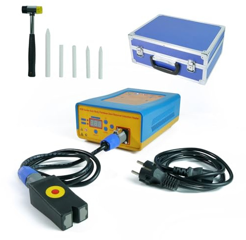 ERYUE Macchina per la Rimozione di Ammaccature per Auto Dispositivo di Riparazione Ammaccature Portatile Leggero Ed Efficiente Il Ripristino dei Pannelli della Carrozzeria, Meccanici Automobilistici
