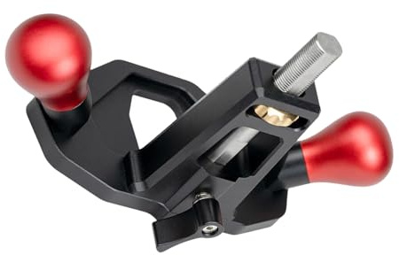 ARTIBETTER Mini Pialla Manuale per Lavorazione del Legno con Regolazione Lama e Limitatore di Profondità, Pialla per Smussatura Bordi e Angoli, Strumento Compatto per Falegnameria e Progetti