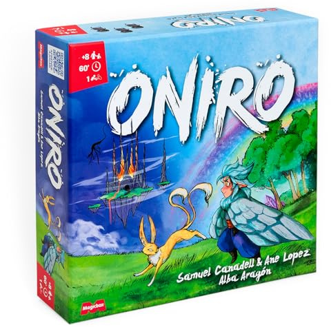 Oniro – Juego de Mesa en Solitario para Adultos, Puzzle Estratégico y Reto Mental – 1 Jugador, 20 Min por Partida – Desafío de Lógica y Planificación