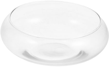 SEWACC Glass Fish Tank Bowl Aquarium Betta Fish Bowl Hydroponic Planter Decorative Home Decor Vase Float Live Plant
